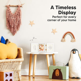 Sakerplus® Baby Handprint Footprint Frame Kit