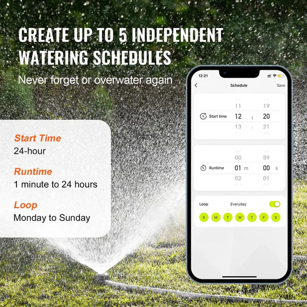 Sakerplus® Smart WiFi Hose Faucet Timer