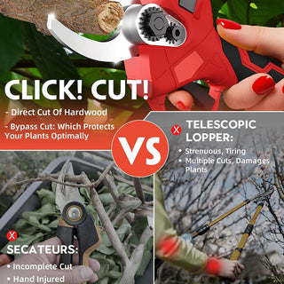 Sakerplus Cordless Electric Pruning Shears Tool