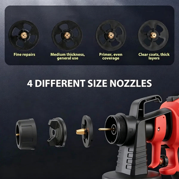 Sakerplus® Electric Adjustable Spray Paint Gun