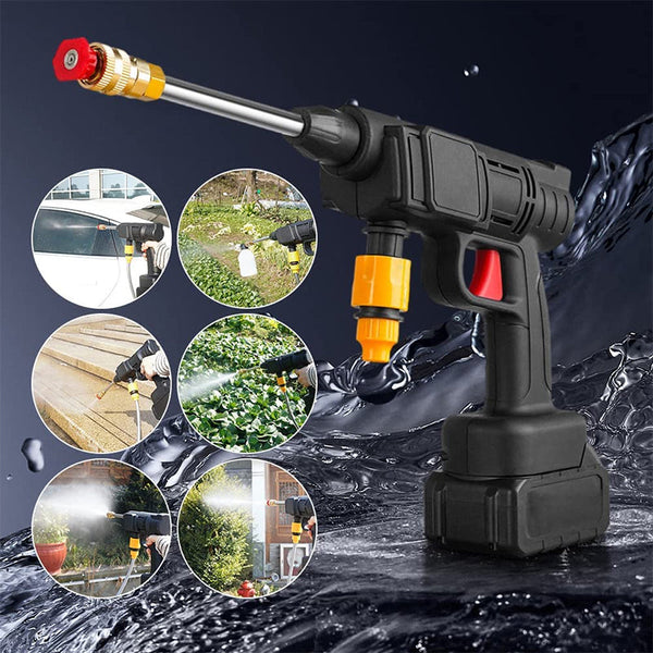 Pistola de agua pulverizada portátil inalámbrica de alta presión Sakerplus