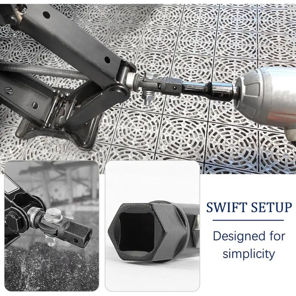 Sakerplus® Scissor Jack Drill Adapter Tool