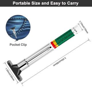 Sakerplus® Tire Tread Depth Gauge Universal