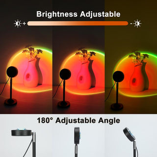 Sakerplus® Sunset Lamp Projector With Rotation