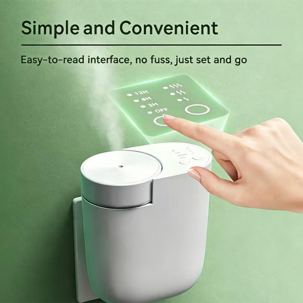 Sakerplus® Plug-In Waterless Essential Oil Diffuser