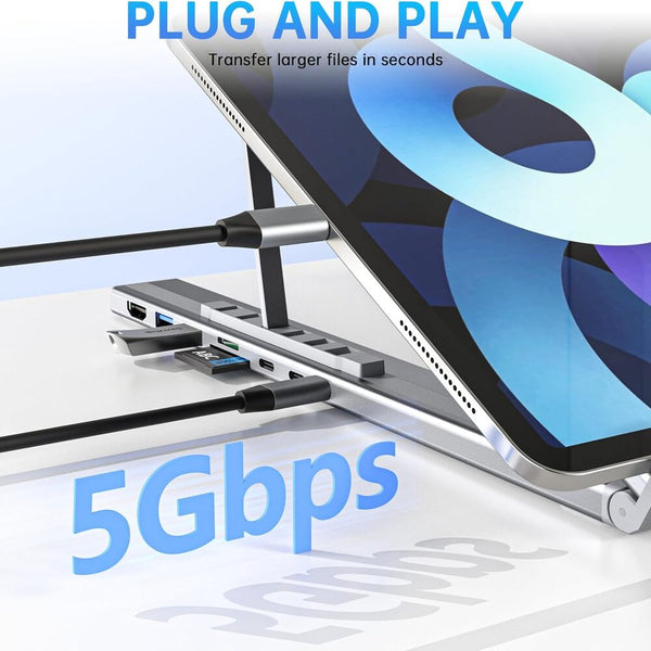 Sakerplus® Laptop Docking Station USB Hub