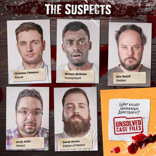 Sakerplus® Cold Case Murder Mystery Game