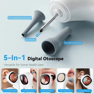 Sakerplus® 1080P HD Digital Otoscope With Screen