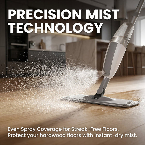 Sakerplus® Microfiber Spray Mop With Washable Pads