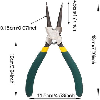 Sakerplus® 4Pcs Snap Ring Pliers Set