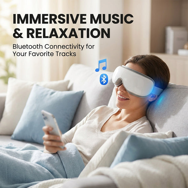 Sakerplus® Bluetooth Smart Eye Massager