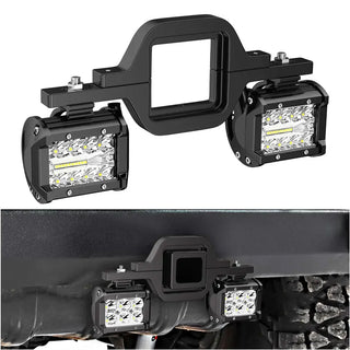 Sakerplus LED Work Light Pods With Brackets