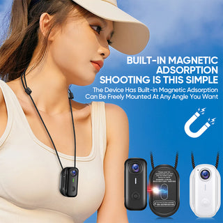 Sakerplus® Magnetic Waterproof Sport Action Camera