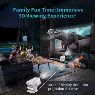 Sakerplus® Retro Game Projector With Controllers