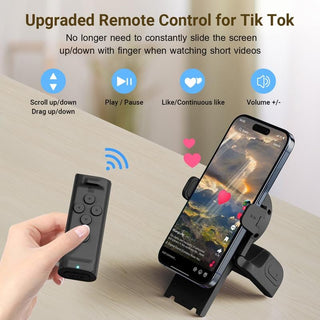 Sakerplus® Bluetooth Remote Page Turner Stand