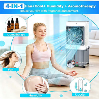 Sakerplus® Portable Evaporative Air Cooler System