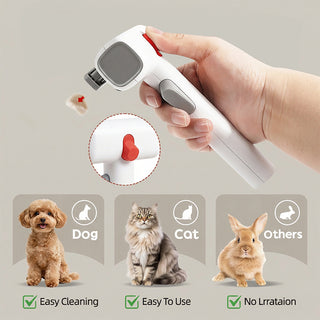Sakerplus® Rotating Blade Pet Dematting Grooming Brush