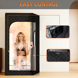 Sakerplus® Portable Sauna Box Home Set