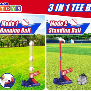 Sakerplus® Youth Automatic Baseball Pitching Machine Set