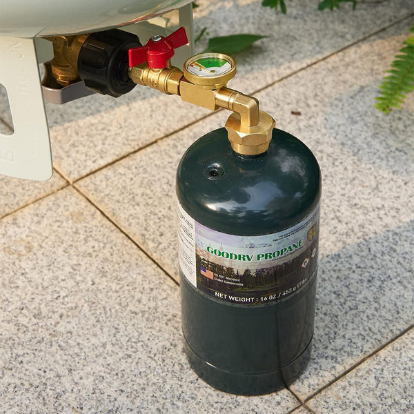 Adaptador de llenado de tanque de propano Saker