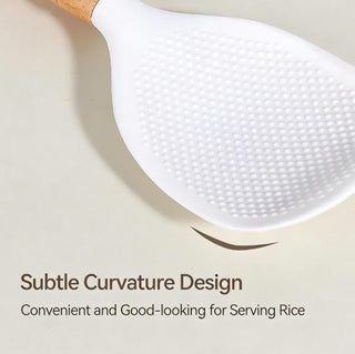 Sakerplus® Standing Silicone Rice Spoon Utensil
