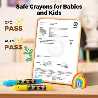 Sakerplus® Washable Jumbo Crayons Set