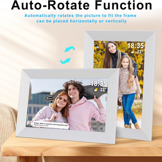 Sakerplus® Smart WiFi Digital Photo Frame