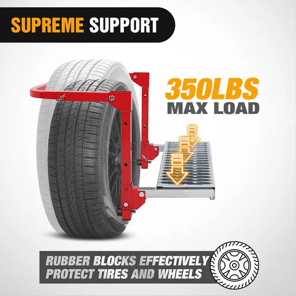 Sakerplus® Heavy Duty Folding Tire Step