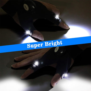 Sakerplus® LED Flashlight Gloves For Outdoor Use