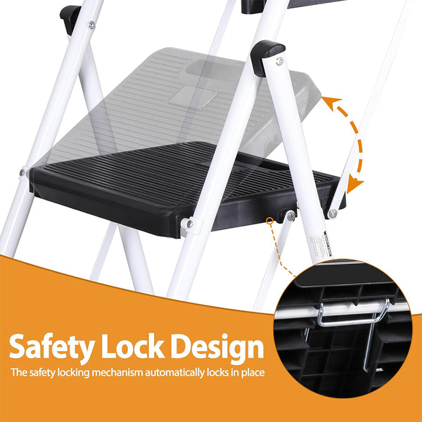 Sakerplus® Portable Folding Ladder