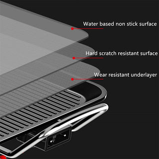 Sakerplus Stainless Steel Electric Cooking Griddle