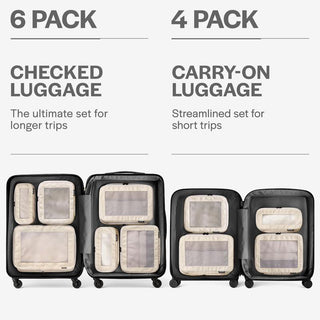 Sakerplus® Ultralight Compression Packing Cubes Set
