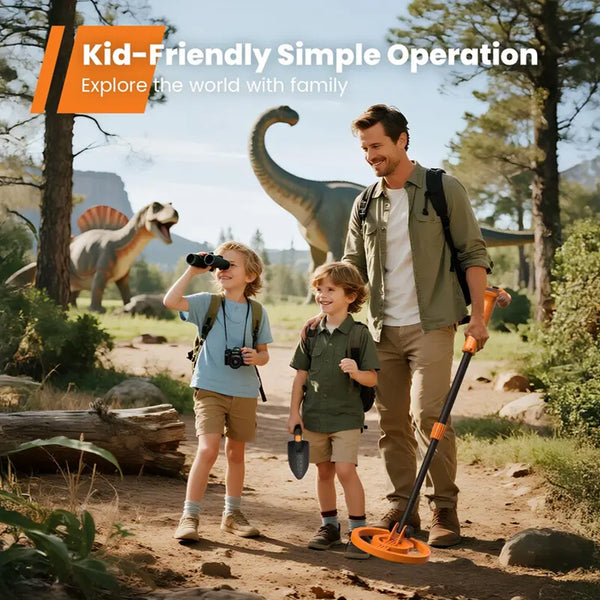 Sakerplus® Kids Metal Detector With LCD Display