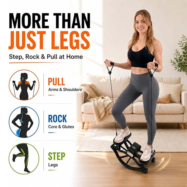 Sakerplus® Low Impact Side To Side Stepper