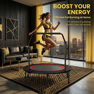 Sakerplus® Foldable Indoor Fitness Exercise Trampoline