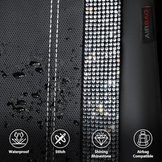 Sakerplus® Luxury Leather Bling Car Seat Covers