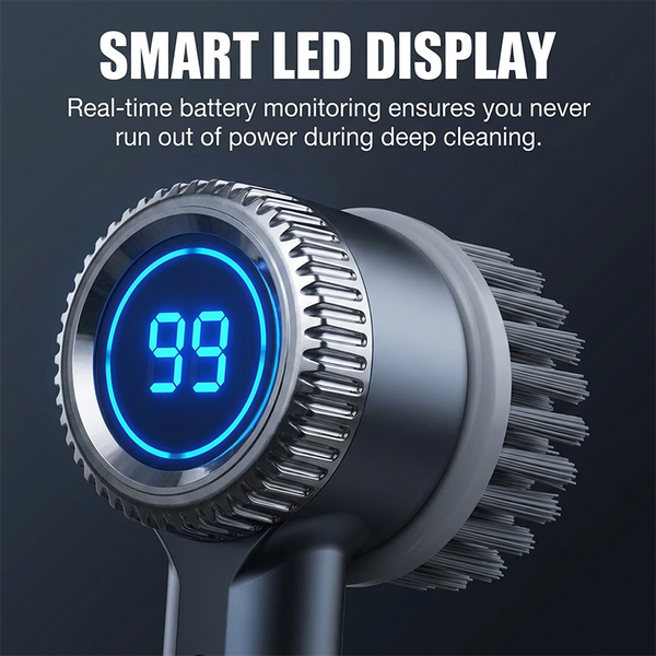 Sakerplus® Smart Cordless Power Scrubber