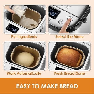Sakerplus® Multi Function Bread Maker Machine