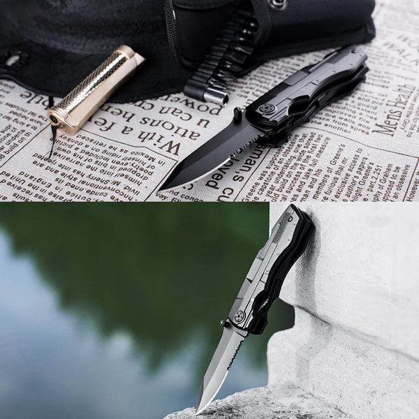 Sakerplus 6 in 1 Stainless Steel Pocket Knife Pliers