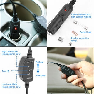 Sakerplus® Heated Seat Covers For Cars