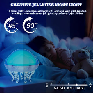 Sakerplus® 2-in-1 Ocean Wave Jellyfish Lamp