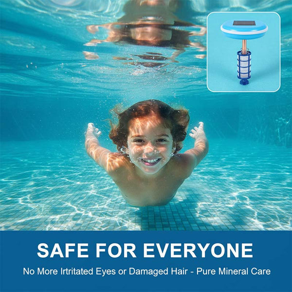 Sakerplus® Solar Powered Pool Ionizer