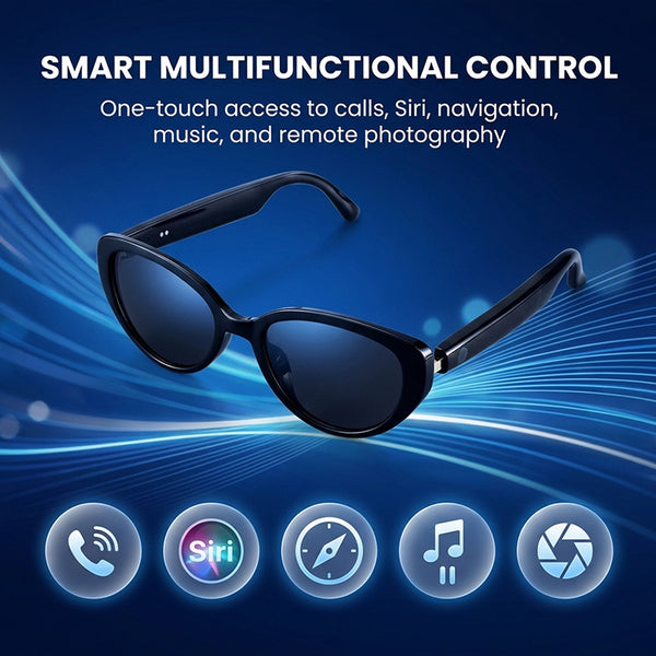 Sakerplus® Smart AI Glasses With Real-Time Translation