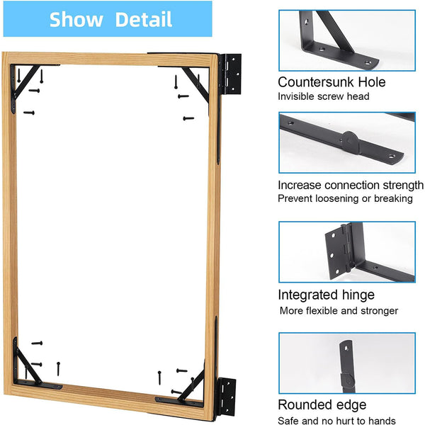 Kit de soporte para portones de alta resistencia Sakerplus