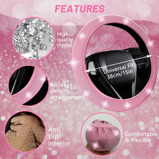 Sakerplus® 27-Piece Bling Car Accessories Set