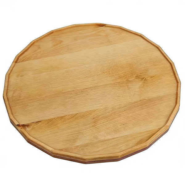 Sakerplus® 360° Rotating Wooden Car Cupholder Tray