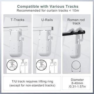 Sakerplus® Smart Automatic Electric Curtain Opener