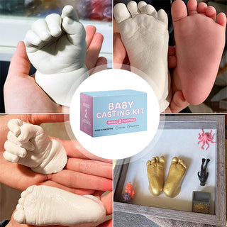 Sakerplus® Baby Footprint And Hand Casting Kit