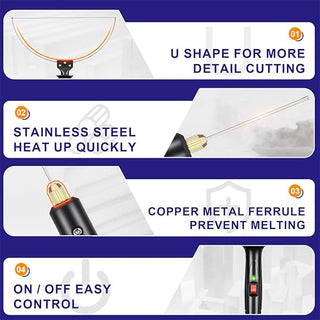 Sakerplus Electric Foam Cutting and Carving Tool