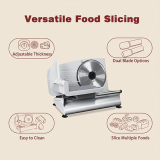 Sakerplus® Electric Meat Slicer Machine